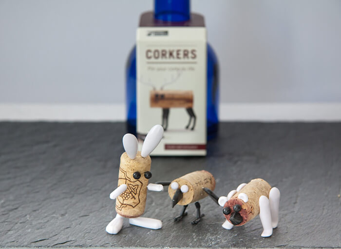 Corkers: Creative Wine Accessories Help to Bring Corks to Life