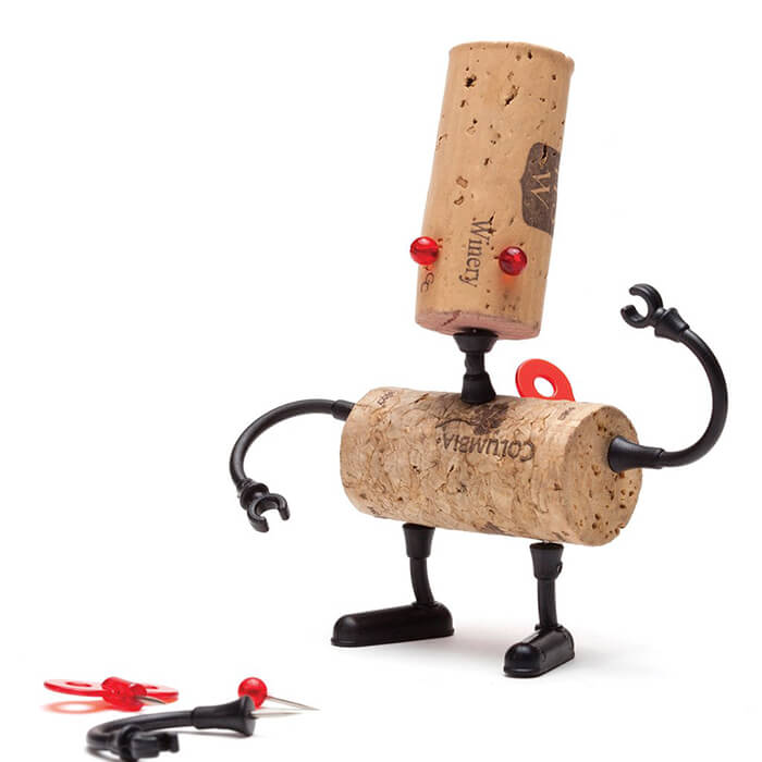 Corkers: Creative Wine Accessories Help to Bring Corks to Life