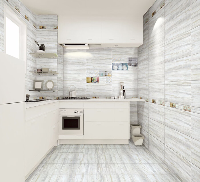 Tile Floors in the Kitchen or Bathroom