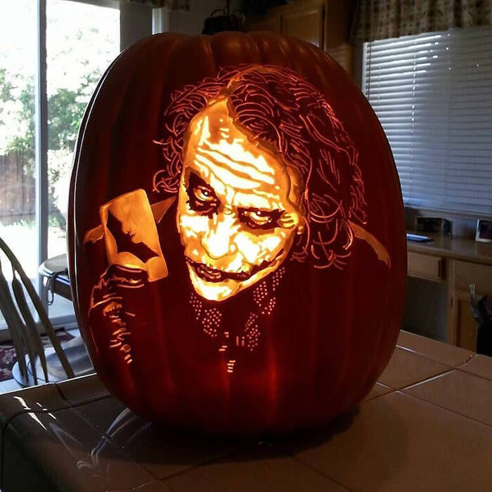 Hand-carved Faux Pumpkin, That is a Real Thing Now