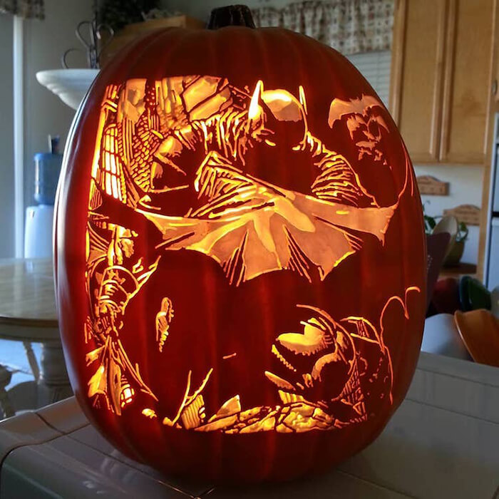 Hand-carved Faux Pumpkin, That is a Real Thing Now