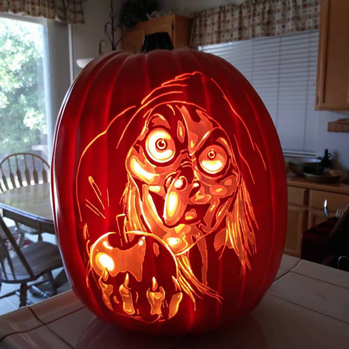 Hand-carved Faux Pumpkin, That is a Real Thing Now