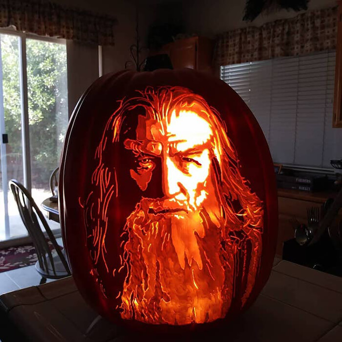 Hand-carved Faux Pumpkin, That is a Real Thing Now