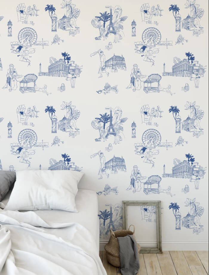 10 Ways Toile Wallpaper Can Amp Up Your Interiors