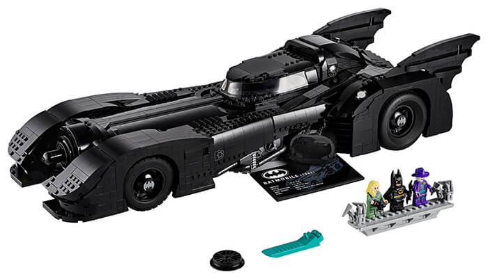 1989年Batmobile Lego Building套装可在黑色星期五提供