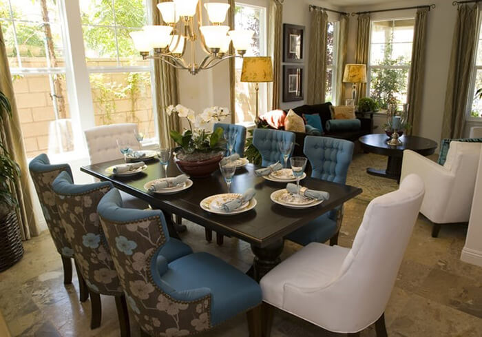 Design ideas for creating a modern luxury dining room