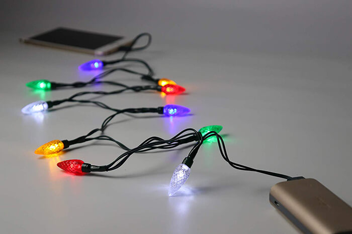 Holiday is Coming! Same is the Christmas Lights Charging Cable