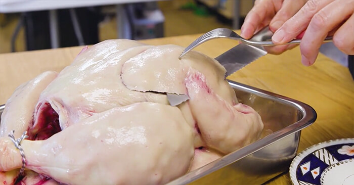 Raw Turkey Shaped Cake: Probably No One Wants to Eat That