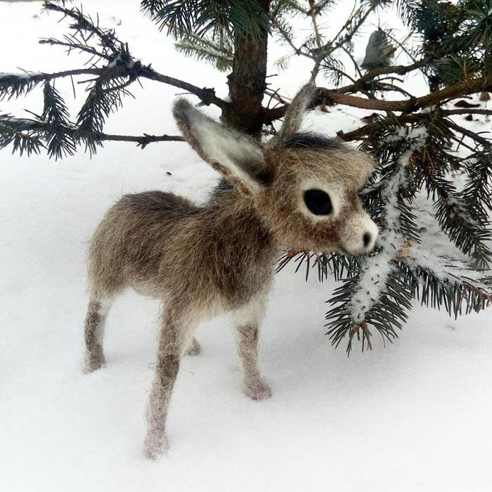 Most Realistic and Adorable Felted Animals by derevschikova