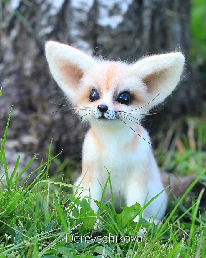 Most Realistic and Adorable Felted Animals by derevschikova