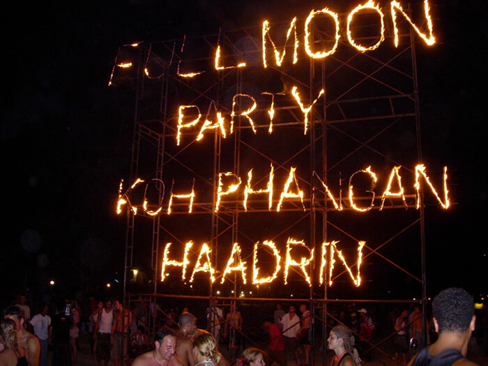 The Full Moon Party of Thailand