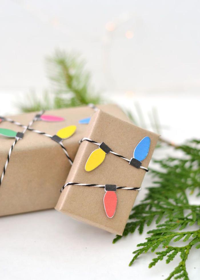 15 DIY Gift Wrapping Ideas Go Perfectly with Brown Kraft Paper