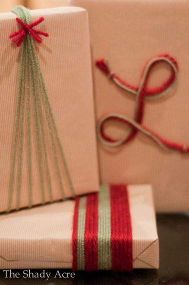 12 Creative Gift Wrap Ideas Using Simple Brown Paper - Cindy