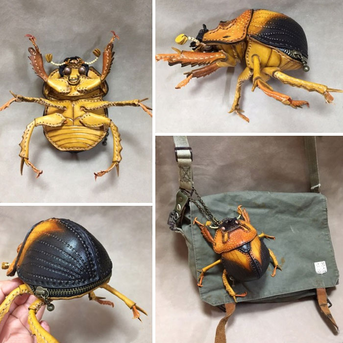 Hyper-realistic Creepy Bug Bag by Japanese Artist Amanojaku to ...