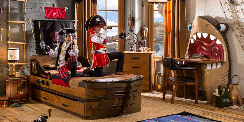 If Your Kids Like Pirate, They Can Have a Full Pirate Style Room