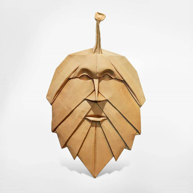 Stunning Origami Faces by Fynn Jackson - Design Swan