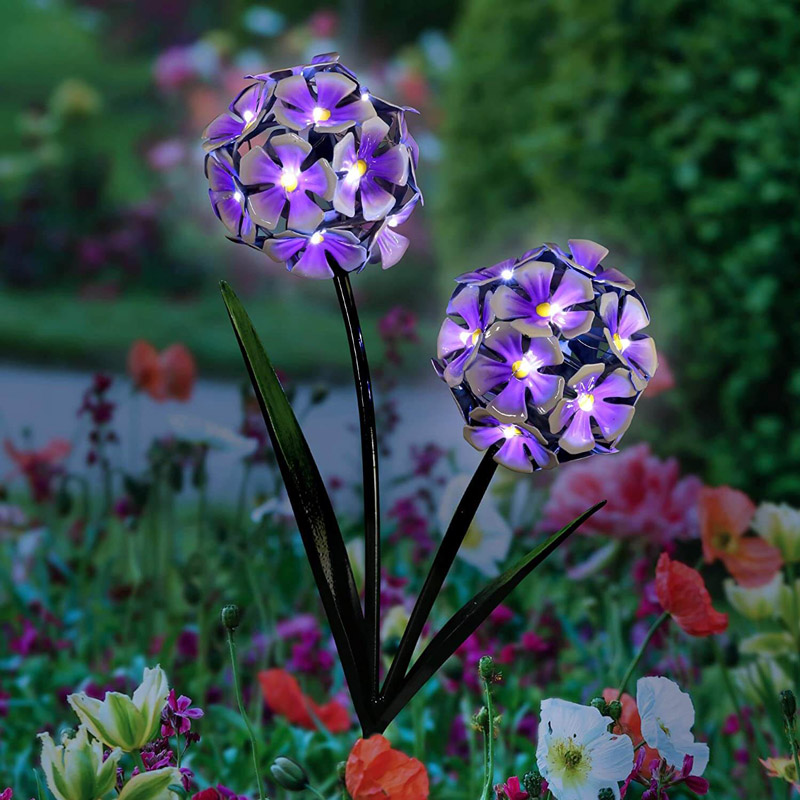 flower garden solar lights