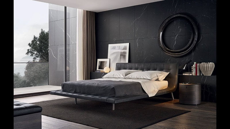 41 Sophisticated Black Themed Bedroom Ideas - Design Swan