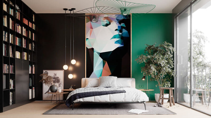 41 Sophisticated Black Themed Bedroom Ideas - Design Swan