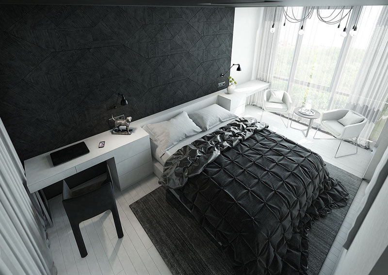 41 Sophisticated Black Themed Bedroom Ideas - Design Swan