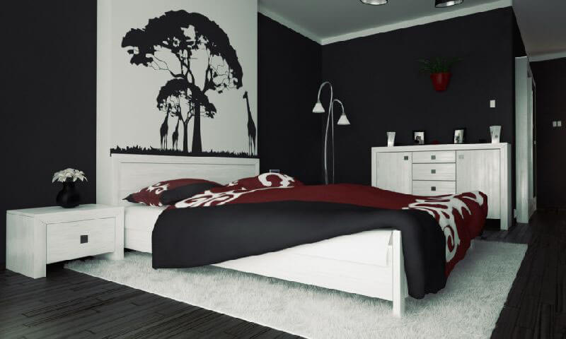 41 Sophisticated Black Themed Bedroom Ideas - Design Swan