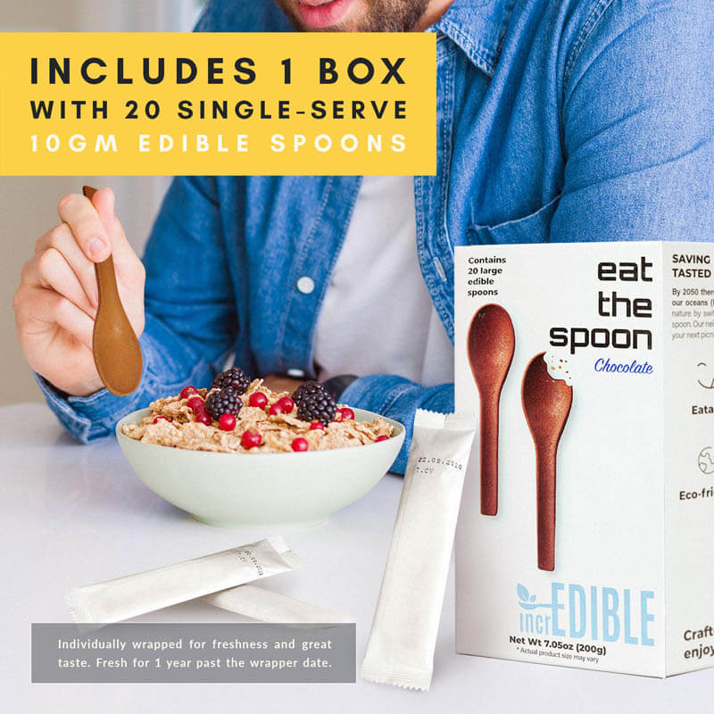 Edible spoons are about to turn your food world upside down – SheKnows