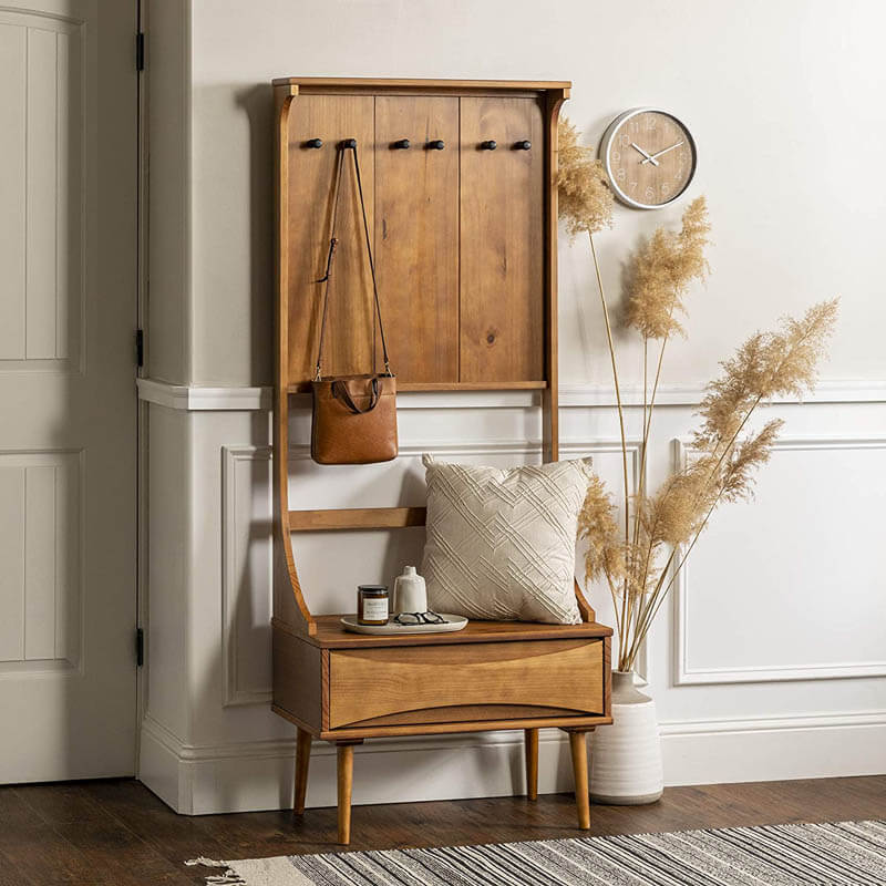 22 Hall Tree Benches Help Your Hallway Get Back Organized Design Swan