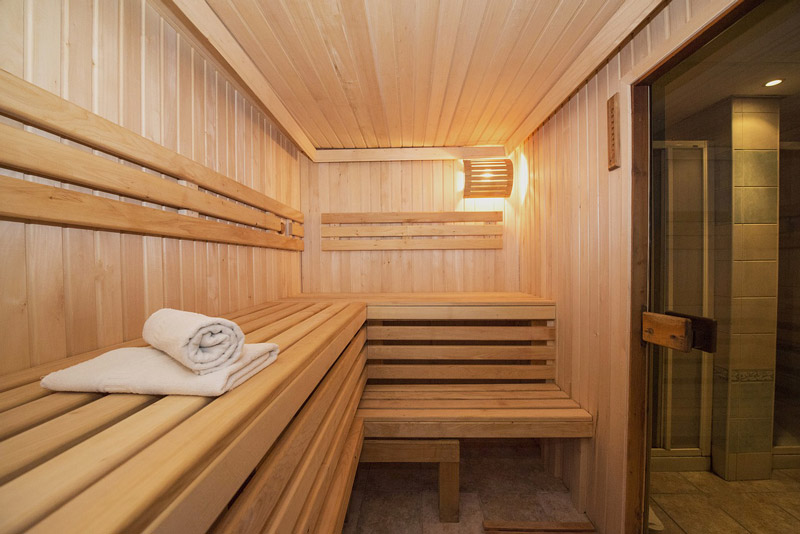 3 Person Hemlock Sauna w/Carbon Heaters - HL300C Aspen