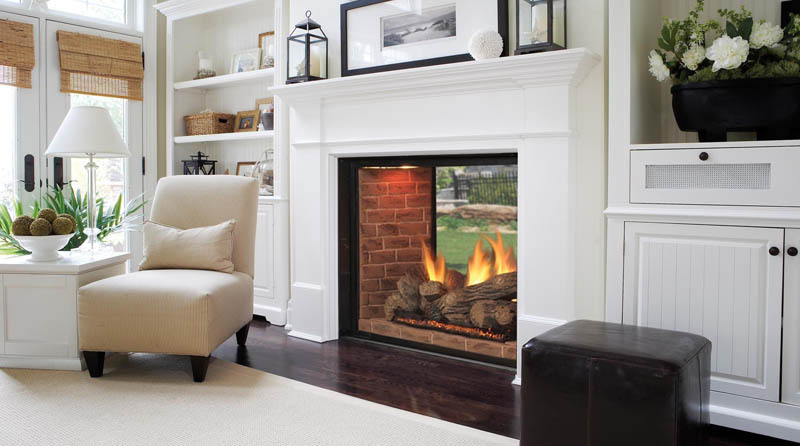 45 Gorgeous Double Sided Fireplace Ideas Design Swan