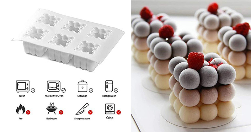 Professional silicone shop baking molds