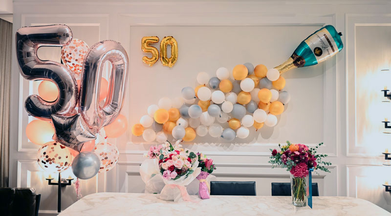 simple balloon decorations ideas