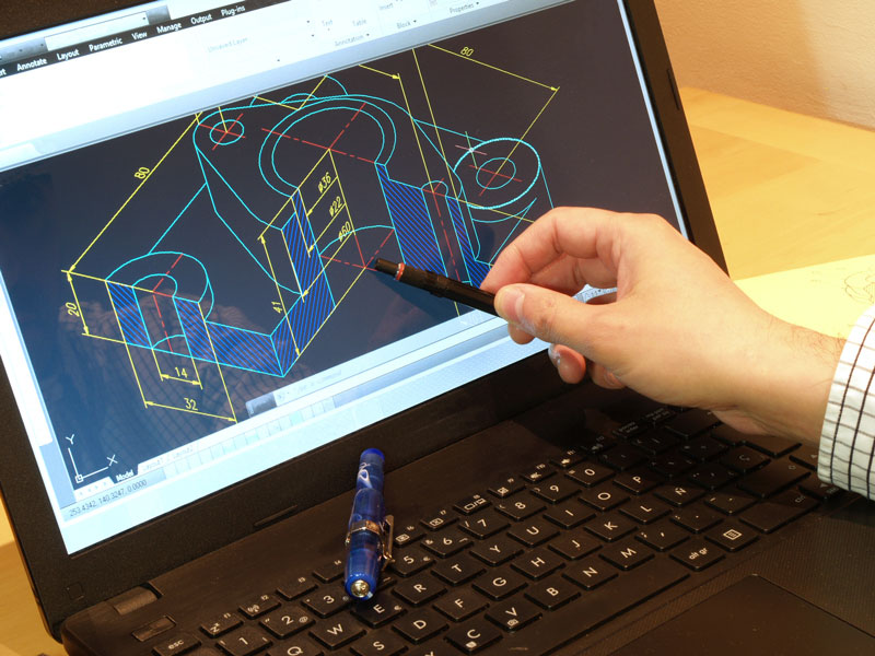 Lounge chair elevation cad block