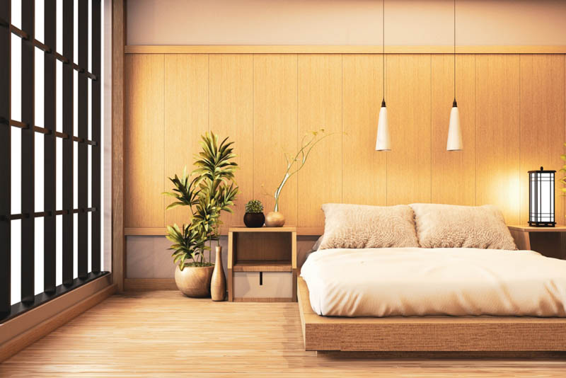 Simple Design Tips to Create a Japanese Bedroom Design Swan