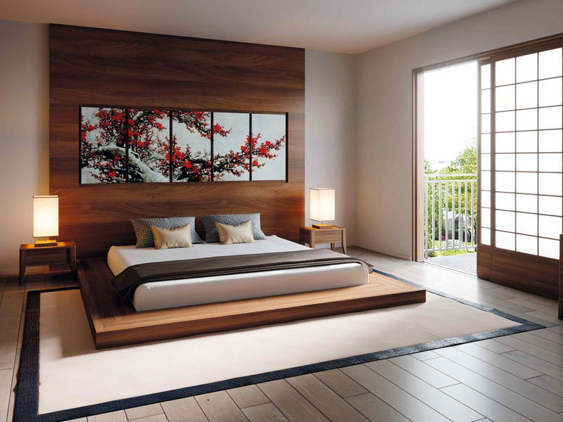 Japanese on sale bed design