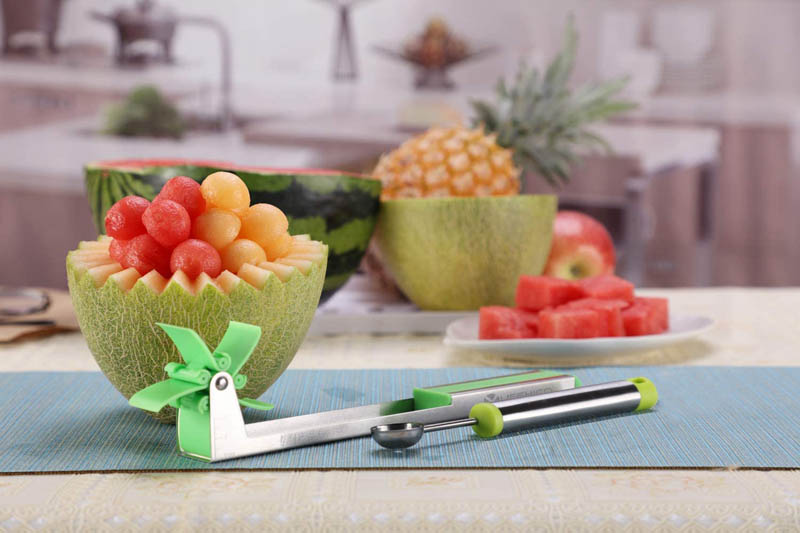 Stainless Watermelon Slicer Ultra-Sharp Safe, Durable Design