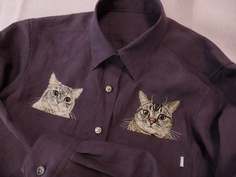 Pollera 🥺♥️  Create shirts, Cat embroidery design, Roblox shirt