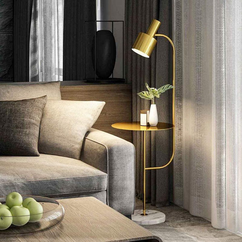 Floor lamp deals and side table