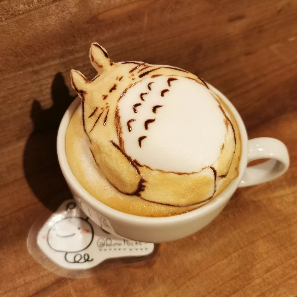 How to create these 3-D latte art? - Coffee Stack Exchange