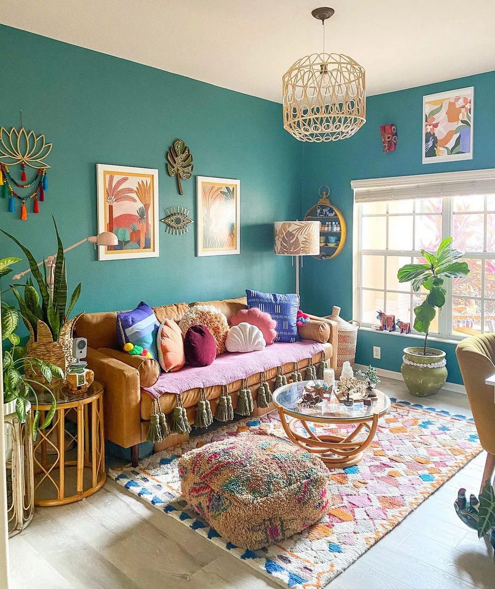 30 Fabulous Boho Style Living Room Designs - Design Swan