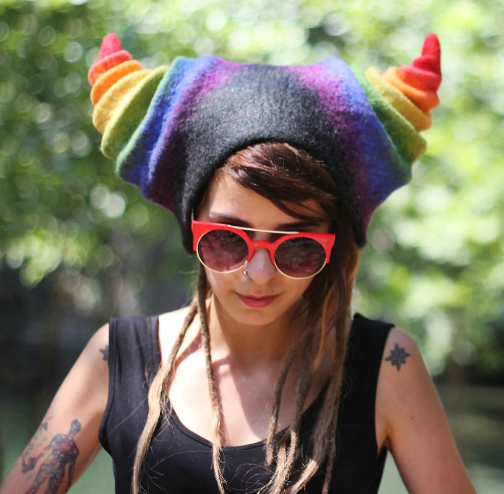 Unique Felt Hat