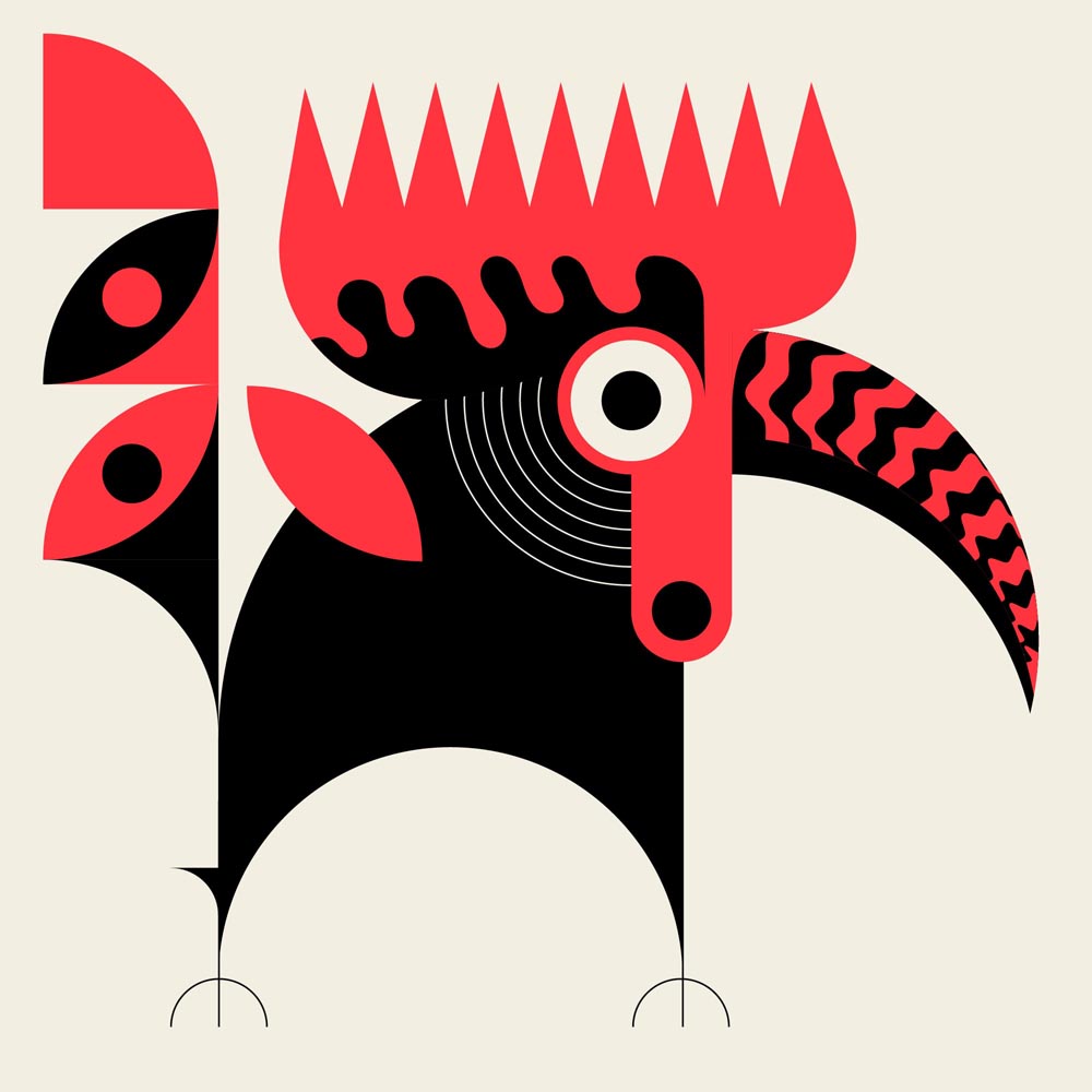 ANIMALS STRIKE CURIOUS POSES on Behance | Animal design illustration,  Illustration, Geometric art