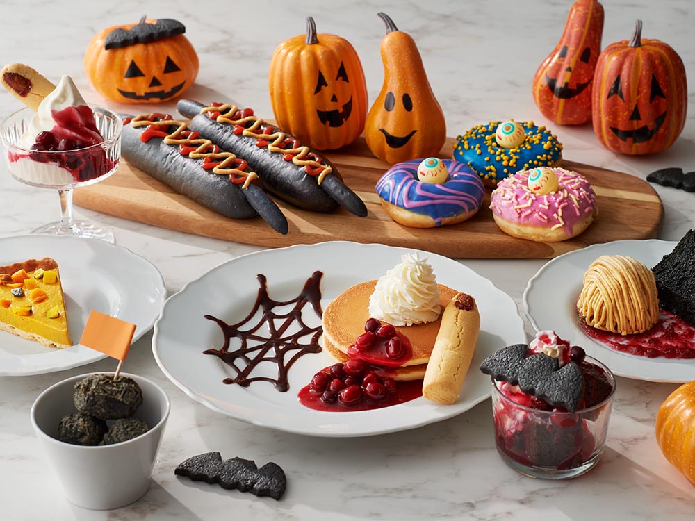 Ikea Japan’s Halloween Menu Design Swan