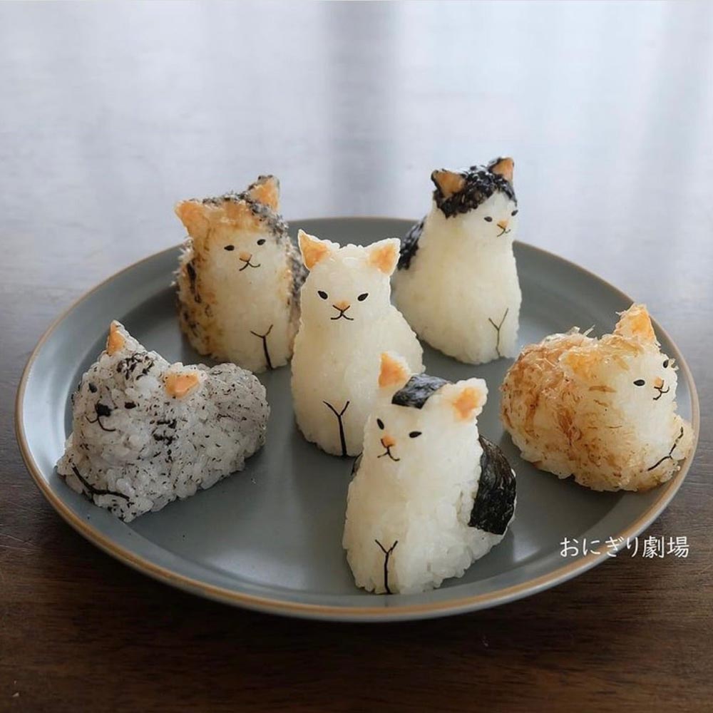 Onigiri Animals are the Cutest Rice Balls in Japan - Design Swan