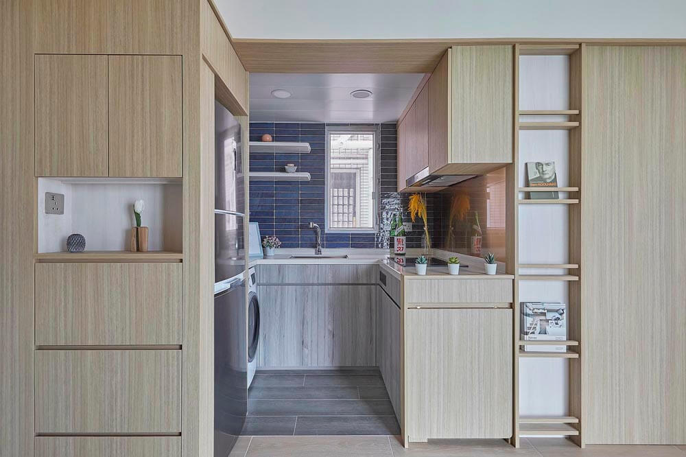 Japanese Izakaya Style Inspired Apartment Design - Design Swan