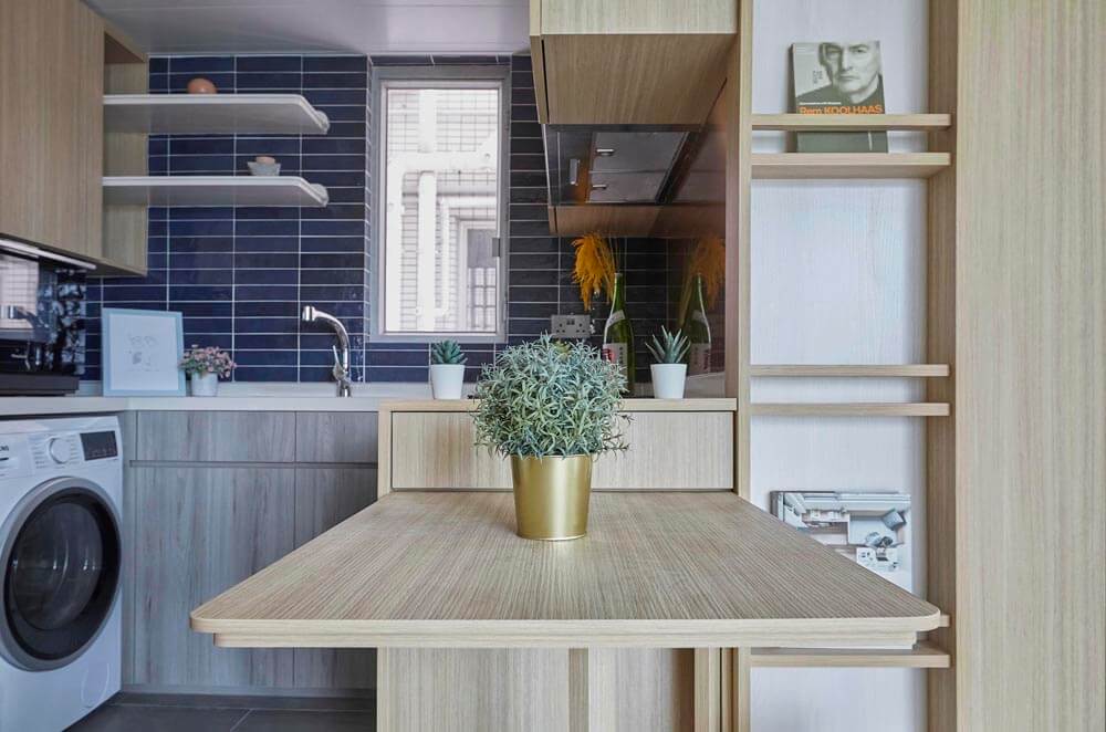 Japanese Izakaya Style Inspired Apartment Design - Design Swan