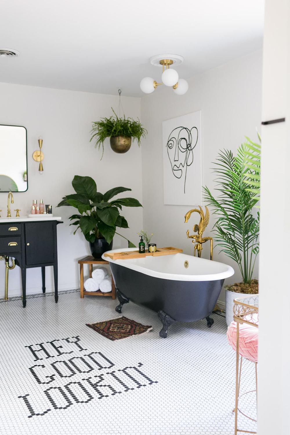 20 Luxurious Bathroom Garden Ideas with Plants - Design Swan