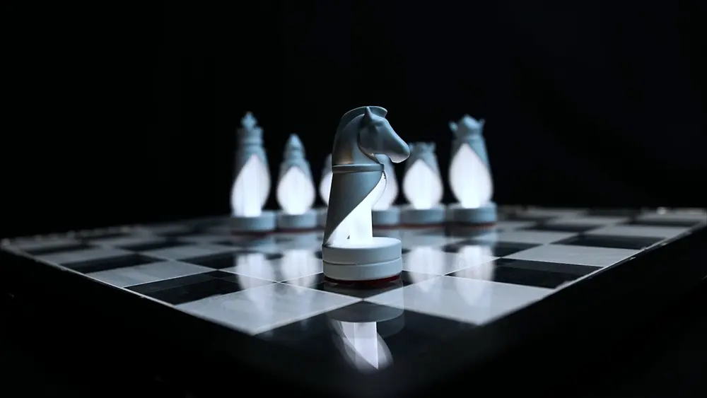 Light Up Chess Set