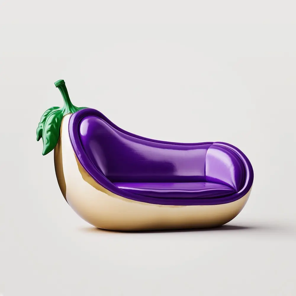 Artist Bonny Carrera Creates Imaginative AI-Generated Chairs Inspired By  Fruits And Veggies