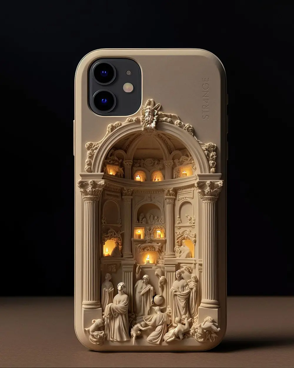 Str4ngeThing s Architectural iPhone Cases Design Swan