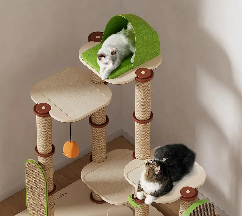 01 - 70 Brilliant DIY Cat Playground Design Ideas